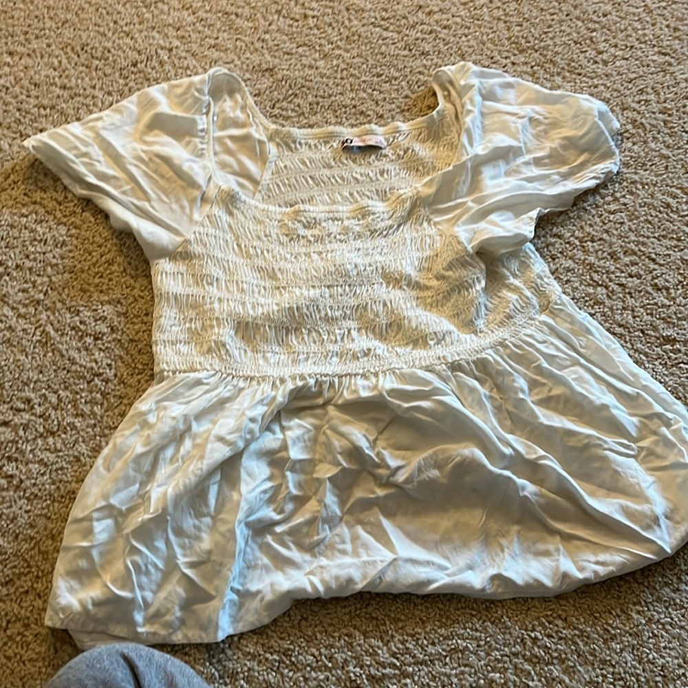 Large dress shirt, too big for me